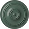 Ekena Millwork Small Classic Ceiling Medallion (Fits Canopies up to 10"), 40 1/4"OD x 3 1/8"P, Cloud Burst CM40CLCBF - alternate 1